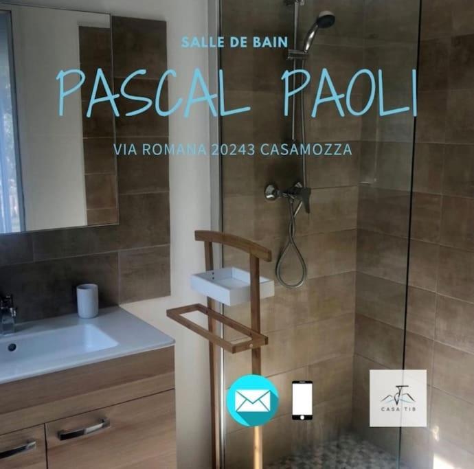 Mini Villa Pascal Paoli Avec Piscine - Proche Mer Prunelli-di-Fiumorbo Eksteriør bilde