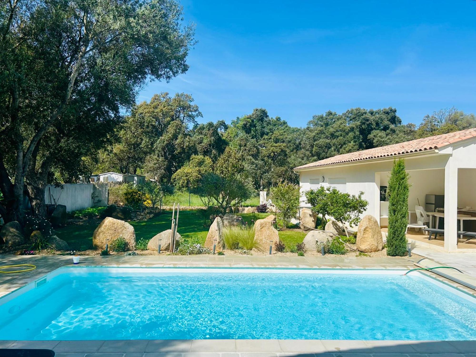 Mini Villa Pascal Paoli Avec Piscine - Proche Mer Prunelli-di-Fiumorbo Eksteriør bilde