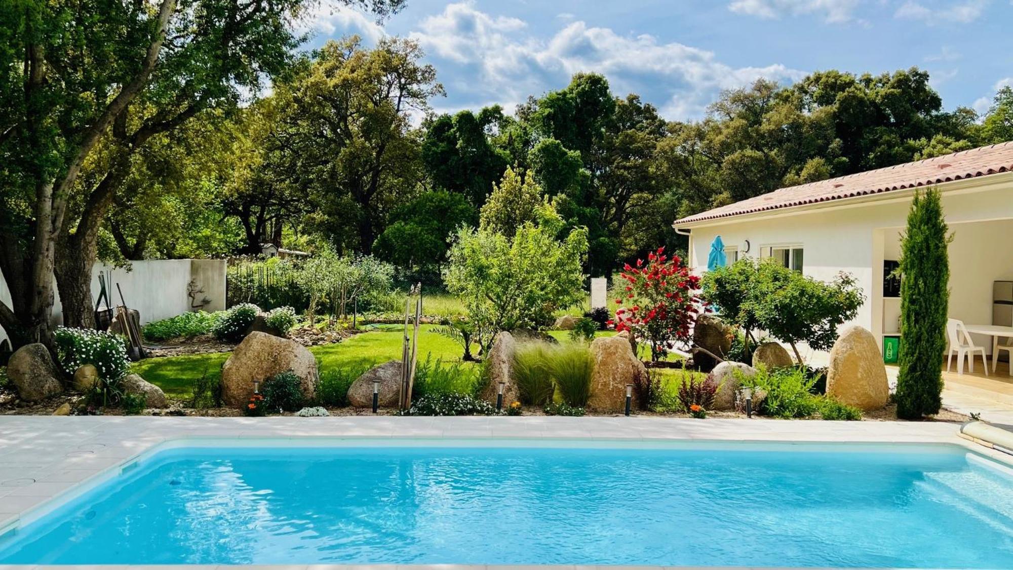 Mini Villa Pascal Paoli Avec Piscine - Proche Mer Prunelli-di-Fiumorbo Eksteriør bilde