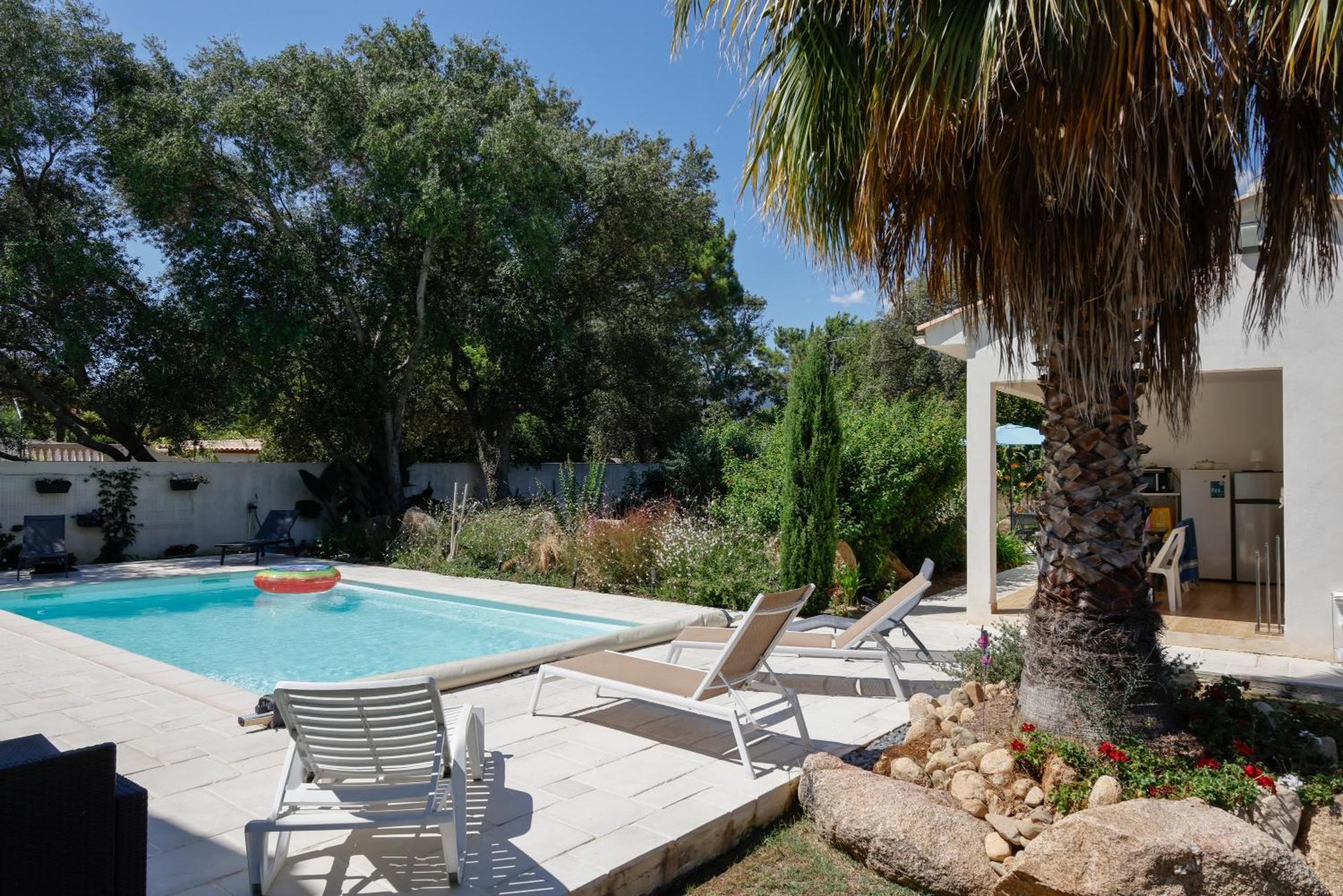 Mini Villa Pascal Paoli Avec Piscine - Proche Mer Prunelli-di-Fiumorbo Eksteriør bilde